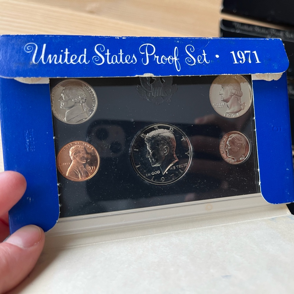 1969-1979 United States Proof Coin Set - Picture 4 of 12